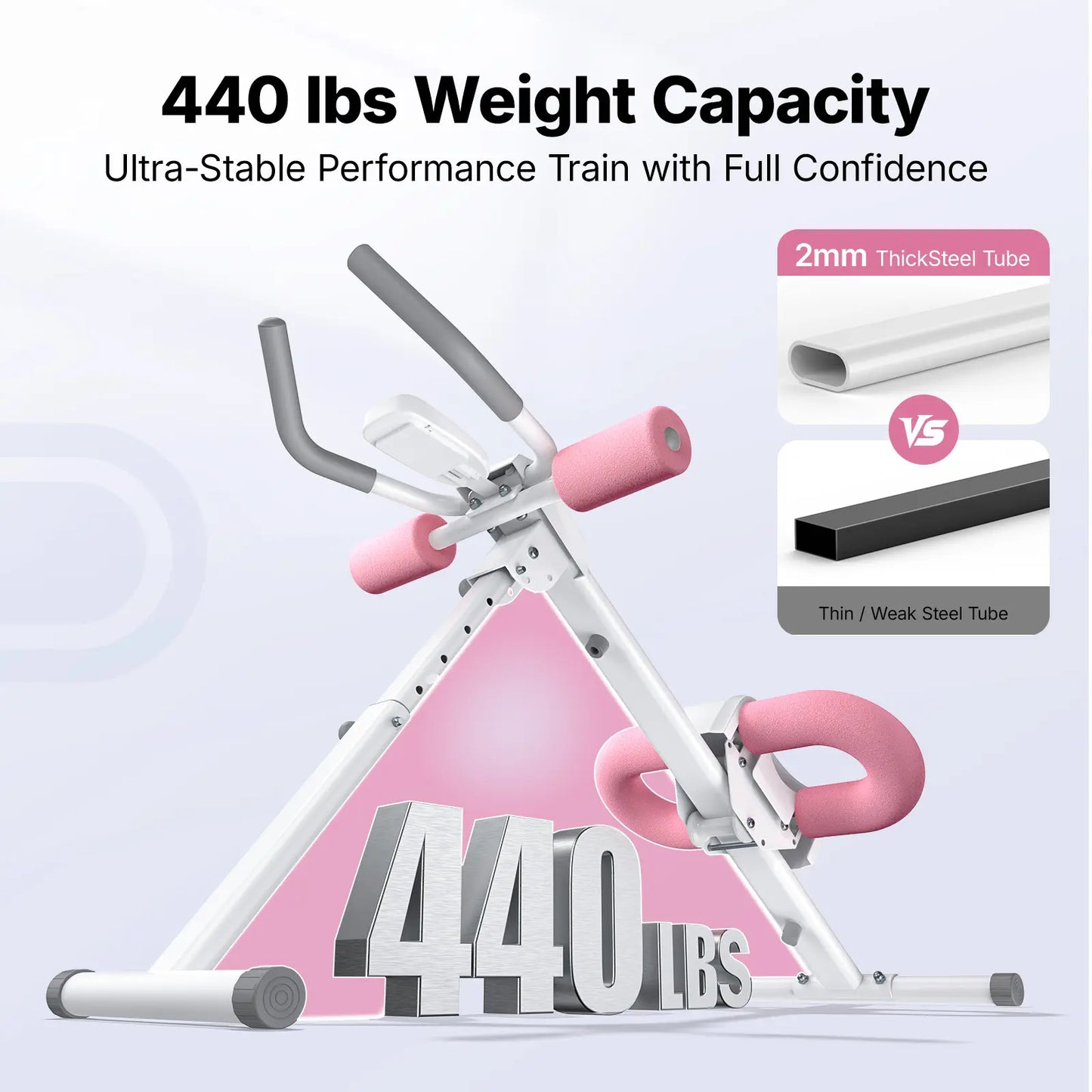 10-Level Adjustable Ab Trainer