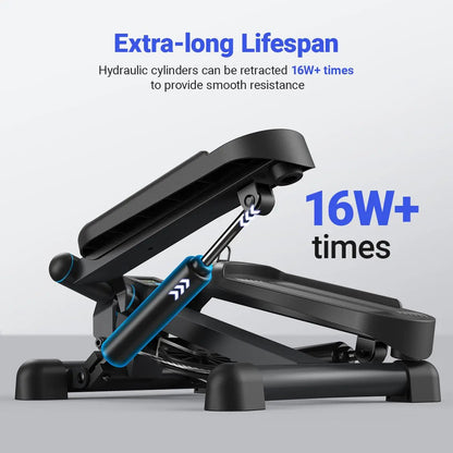 Quiet Mini Exercise Stepper 330LBS, Compact Portable Home Cardio Trainer | Summervibes