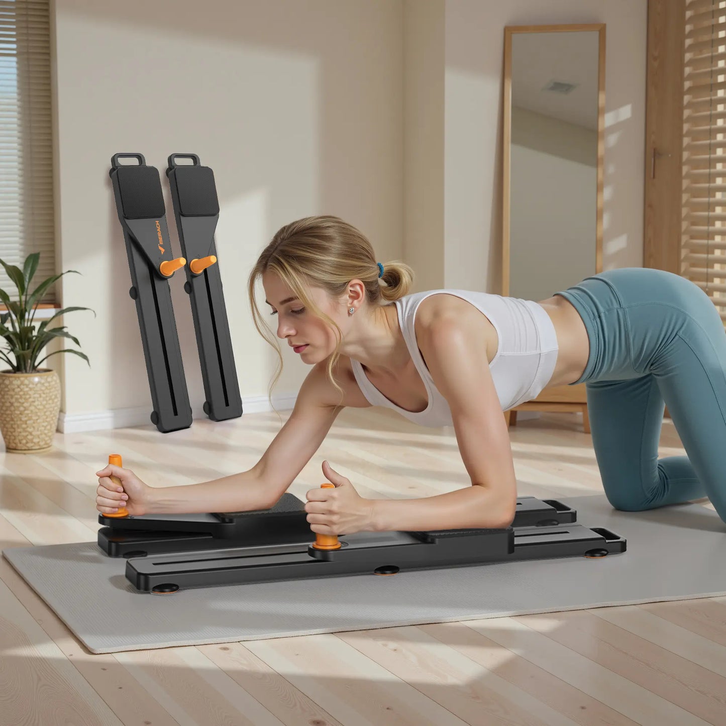 Foldable Pilates Reformer