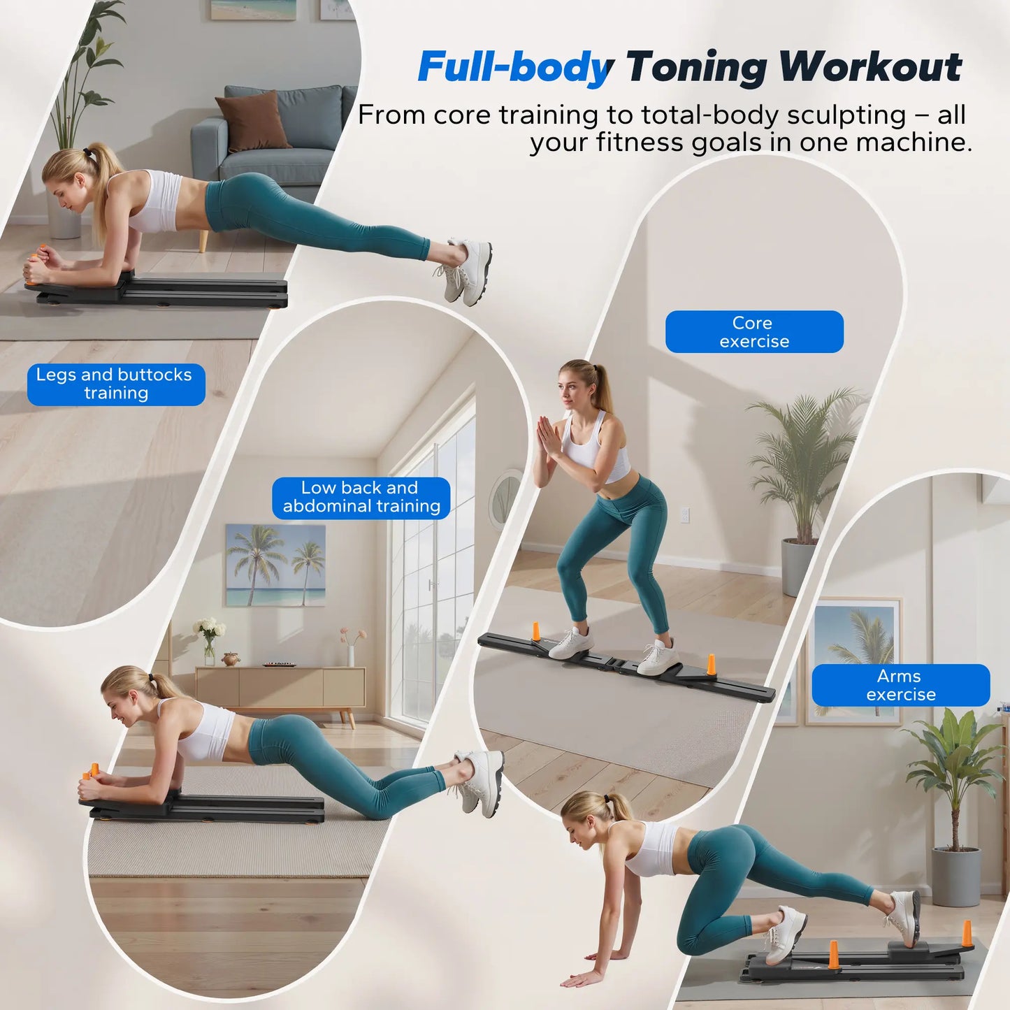 Foldable Pilates Reformer