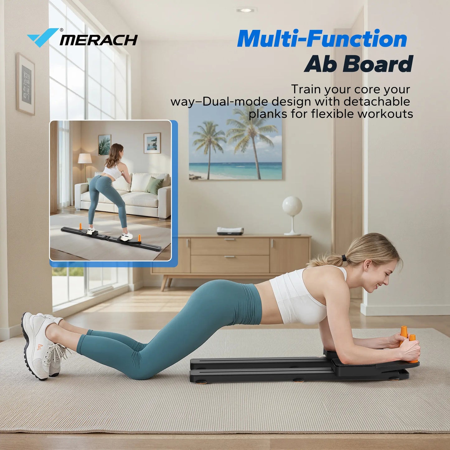 Foldable Pilates Reformer