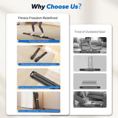 Foldable Pilates Reformer