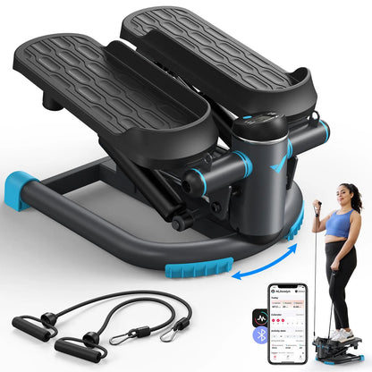 Quiet Mini Exercise Stepper 330LBS, Compact Portable Home Cardio Trainer | Summervibes